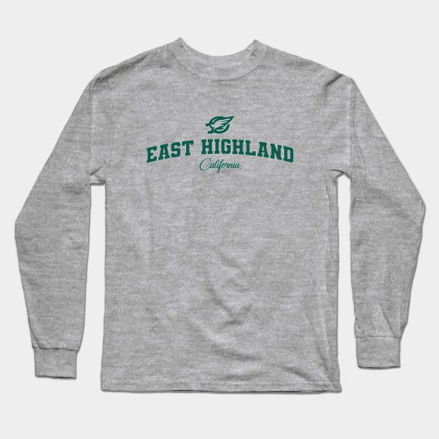 East Highland California V.2 Long Sleeve T-Shirt by Aspita